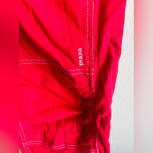 Prana Anvil Red Pants Size: Medium - Picture 5 of 6